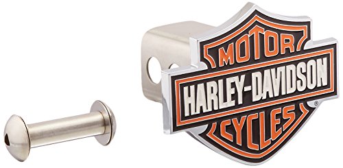 Harley-Davidson Orange Bar & Shield Trailer Hitch Cover 2” HDHC25