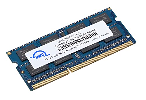 OWC 2GB PC8500 DDR3 1066MHz SO-DIMM Memory Compatible with Late 2008, Early 2009, Early 2010 MacBook, MacBook Pro Unibody Models, Late 2009 MacBook, 2009/2010 Mac Mini, & 2009 iMac