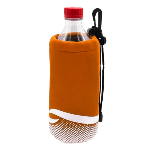 ProActive Sports Neoprene Bottle Holder with Drawstring and Bag Clip for 16-20oz Bottles