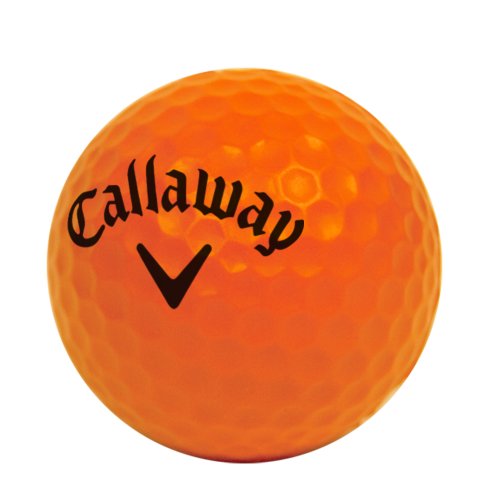 Callaway HX 9-Pack Practice Ball, Orange