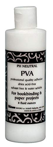 Books by Hand pH Neutral PVA Adhesive, 8oz (BBHM217) , White