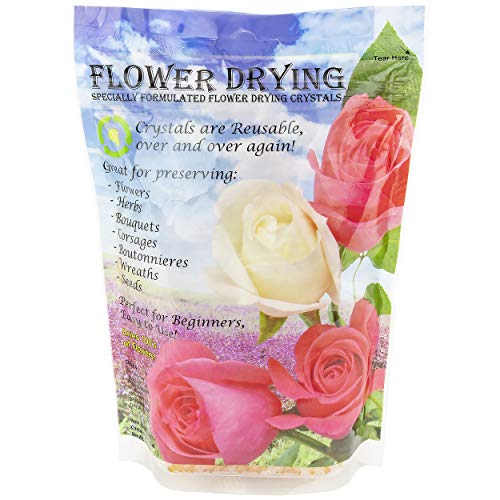 Flower Drying Crystals DRYFLO15, 1.5-Pounds / 0.68 KG of Silica Gel Preserving Wedding, 1-Pack