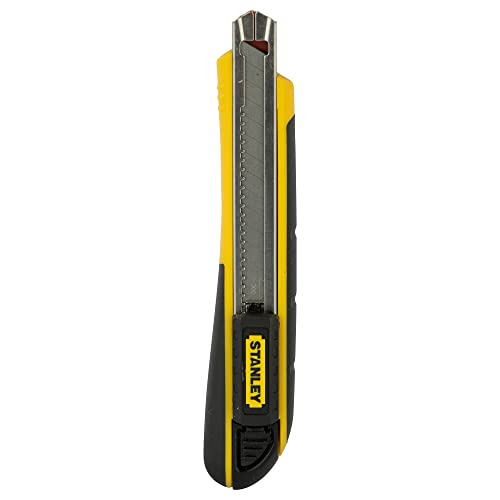Stanley 0-10-475 Snap Off knife with magazine, Silver/Yellow