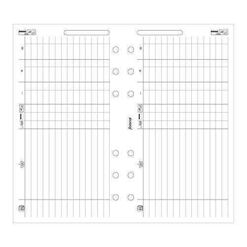 FILOFAX Finance Leaves for Personal & Personal Compact Organizers, 20 Sheets (B130618)