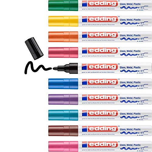 Edding 750 Paint Marker – Assorted (Pack of 10)