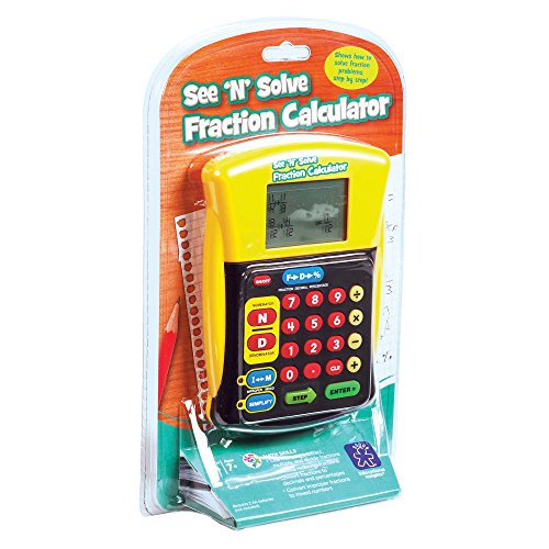 Educational Insights See ‘N’ Solve Fraction Calculator | The Storepaperoomates Retail Market - Fast Affordable Shopping