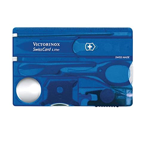 Victorinox SwissCard Lite 13 Function Multitool, Sapphire