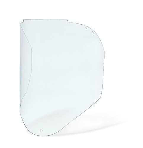 Uvex S8550 Clear Uncoated Replacement Visor, Polycarbonate