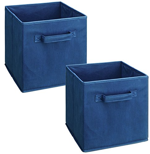 ClosetMaid 1433 Cubeicals Fabric Drawers, Blue, 2-Pack