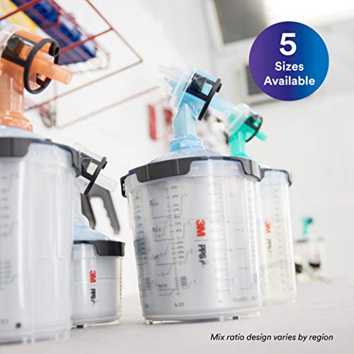 3M PPS 2.0 Paint Spray Gun System Starter Kit with Cup,Lids and Liners,26170,13.5 Ounces,200-micron Filter,Use for Cars,Furniture,Home & more,1 Paint Cup,6 Disposable Lids and Liners,16 Sealing Plugs | The Storepaperoomates Retail Market - Fast Affordable Shopping