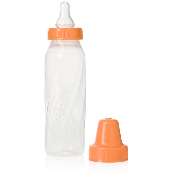 Evenflo Classic Clear Bottle without BPA, 8 Ounce