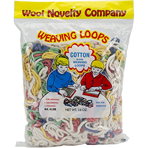Wool Novelty Cotton Weaving Loops, 16-Ounce