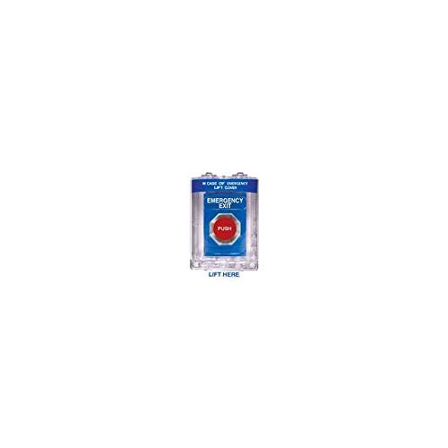 Safety Technology INC. SS2441EX Emergency EXIT Blue PUSHBUTTON Access Control