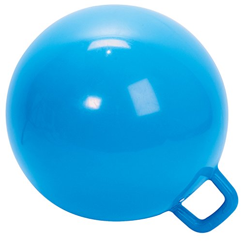 Toysmith Playground Classics, Hoppy Ball, 18″ Ride-On Bounce Ball, For Boys & Girls Ages 3+ , Blue