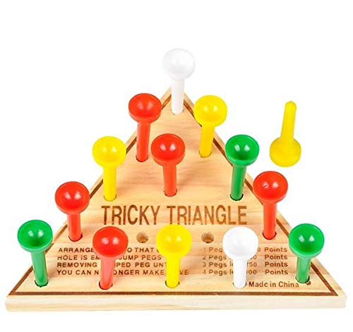 Rhode Island Novelty 4.5″ Wooden Triangle Game