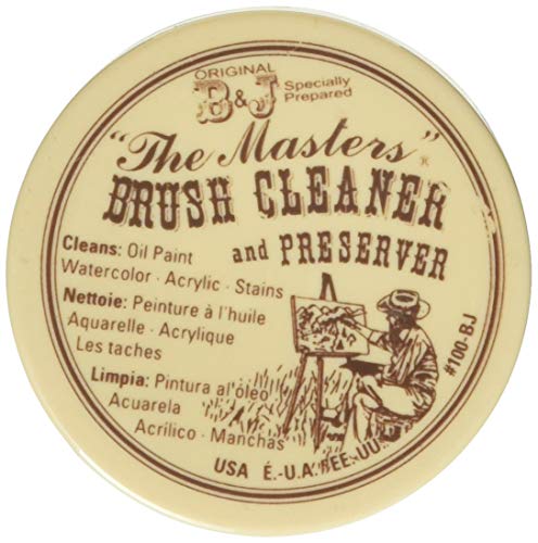 General Pencil Company Inc., The Masters Brush Cleaner & Preserver 1 Oz.