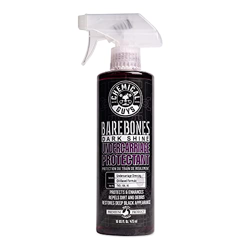 Chemical Guys TVD_104_16 Bare Bones Premium Dark Shine Spray for Undercarriage, Tires and Trim, Safe for Cars, Trucks, Motorcycles, RVs & More, 16 fl oz