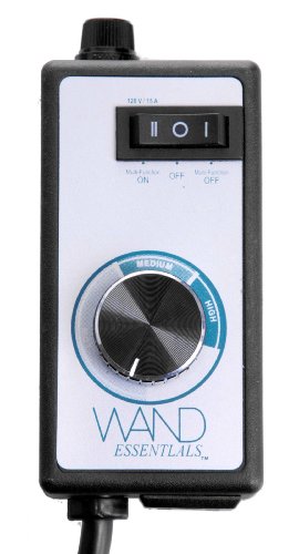Wand Essentials Wand Massager Speed Controller for Hitachi Magic Wand, Vibrating Wand Massager Accessory for Variable Speed, Use with Handheld Muscle Massager for Fully Body, 1 Attachment
