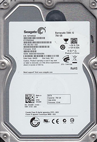 SEAGATE ST3750528AS SATA/300 – 7200 rpm – 32 MB Buffer – Hot Swappable