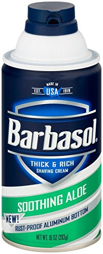Barbasol Soothing Aloe Thick & Rich Shaving Cream 10 oz