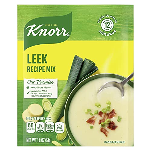 Knorr Soup Mix and Recipe Mix For Soups, Sauces and Simple Meals Leek No Artificial Flavors 1.8 oz, Pack of 12