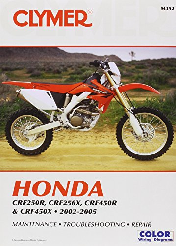 Clymer Honda CRF250R, CRF250X, CRF450R & CRF450X (2002-2005)