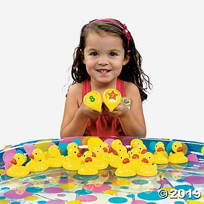 Duck Matching Game (set of 20 rubber duckies) Party Games