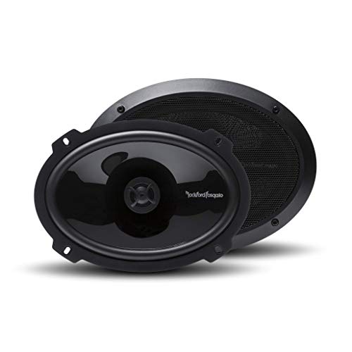 Rockford Fosgate P1692 Punch 6″x9″ 2-Way Coaxial Full Range Speakers – Black (Pair)