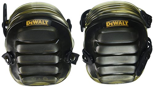 DEWALT DG5217 All-Terrain Kneepads with Layered Gel Padding with Full Size, All Terrain Cap