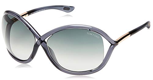 Tom Ford Women’s FT0009 Sunglasses, Dark Grey