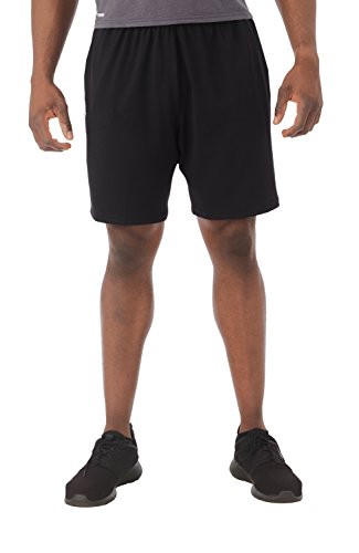 Russell Athletic mens Dri-power Coaches Shorts, Black, Large US