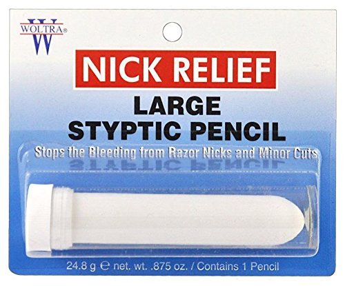 Nick Relief Large Styptic Pencil, 0.875 oz