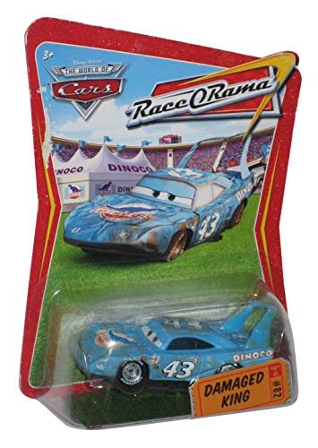 Disney / Pixar CARS Movie 1:55 Die Cast Car Series 4 Race-O-Rama Damaged King