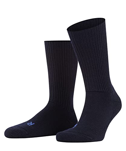 FALKE Unisex-Adult Walkie Ergo Socks, Merino Wool, Blue (Marine 6120), US 12.5-13.5 (EU 46-48 Ι UK 11-12.5), 1 Pair