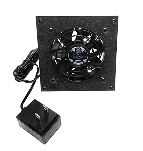 CabCool 801 Single 4″ Fan Cooling Kit for Cabinet & Home Theaters