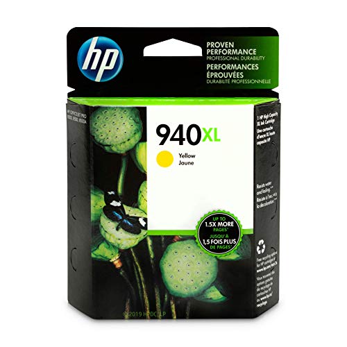 HP 940XL | Ink Cartridge | Yellow | C4909AN