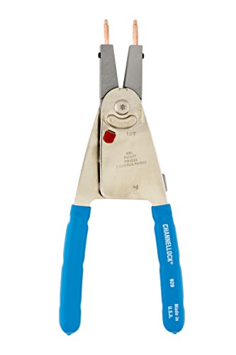 Channellock, 929, Retaining Ring Plier, Convertible, 1 pc., Blue, 10-Inch