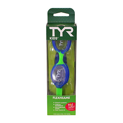 TYR Youth Flexframe Youth Goggle (Clear/Multi) | The Storepaperoomates Retail Market - Fast Affordable Shopping