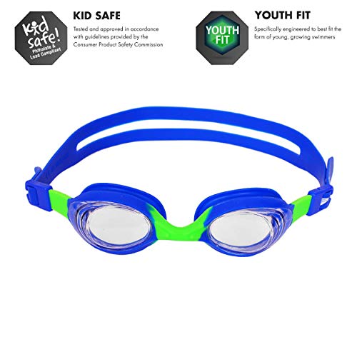 TYR Youth Flexframe Youth Goggle (Clear/Multi) | The Storepaperoomates Retail Market - Fast Affordable Shopping