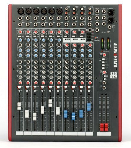 Allen & Heath ZED-14 – 14-Channel Touring Quality Mixer with USB I/O (AH-ZED-14)
