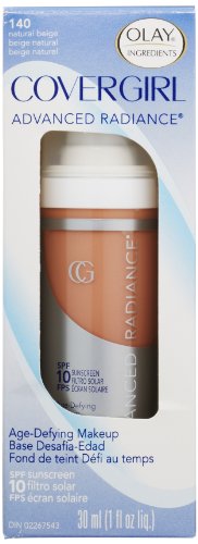 COVERGIRL Advanced Radiance Liquid Makeup, Natural Beige 140, 1.0-Ounce | The Storepaperoomates Retail Market - Fast Affordable Shopping