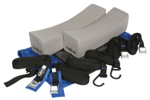Seattle Sports Sherpak Universal Kayak Non-Skid and Anti-Slip Foam Block Carrier Deluxe Kit for Car Roof Top (16 Inch)
