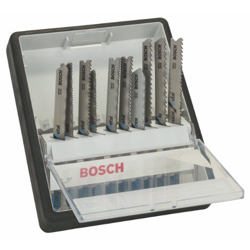 Bosch 2607010541 Jigsaw Blade-Set”Robust Line Metal-Expert” 10 Pcs