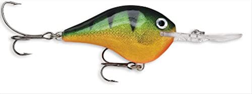 Rapala Dives-To 06 Fishing lure, 2-Inch, Perch