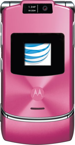 Motorola RAZR V3xx J Phone, Pink (AT&T)