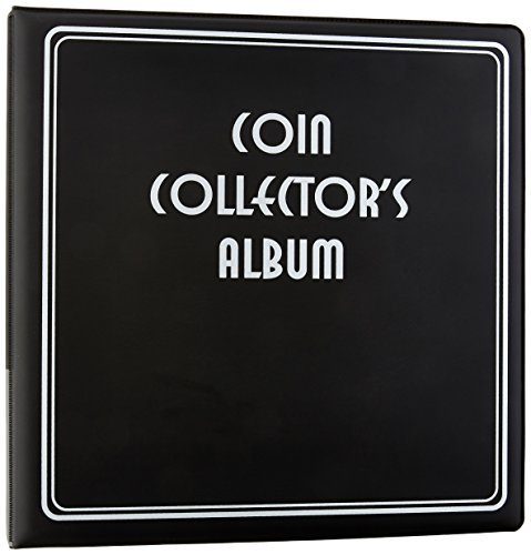 BCW 1-ALB3C-CN-BLK 3 in. Album-Coin Collectors-Black