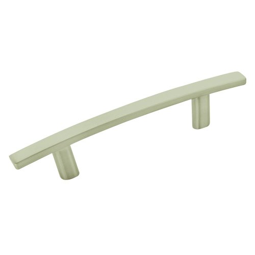 Amerock | Cabinet Pull | Satin Nickel | 3 inch (76 mm) Center to Center | Cyprus | 1 Pack | Drawer Pull | Drawer Handle | Cabinet Hardware