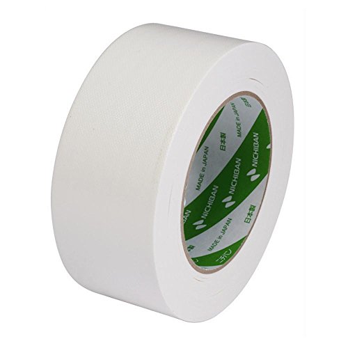 Nichiban 102N5-50 Cloth Tape, 2.0 inches (50 mm) x 88.4 ft (25 m) Roll, White