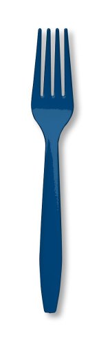 Creative Converting Navy Blue Plastic Forks-50 pcs
