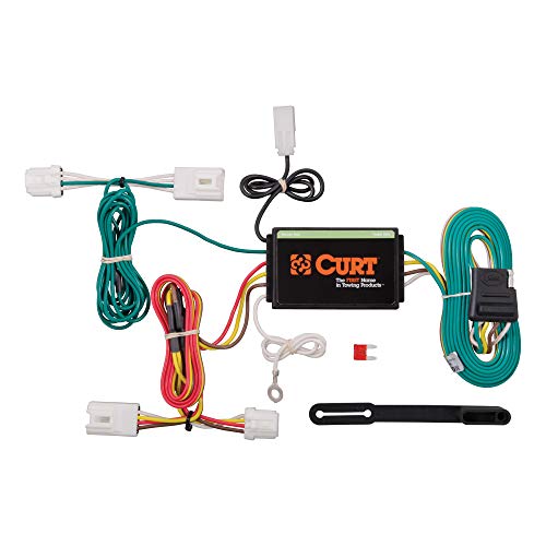 Curt Manufacturing 55571 Vehicle-Side Custom 4-Pin Trailer Wiring Harness, Fits Select Nissan Murano , Black